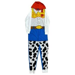 Disney Toy Story Womens Cowgirl Jessie Pajama Onesie, Small- EUC